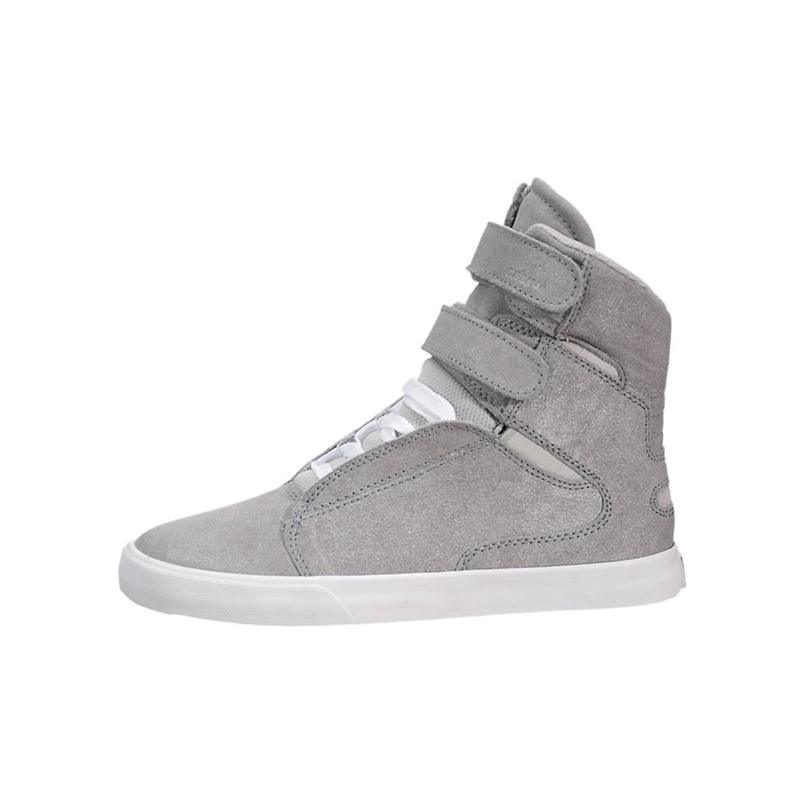 Supra SOCIETY II Sneaker High Damen Grau Online Kaufen XJKOE8325